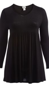NWT Plus Size Empire Waist Tunic
